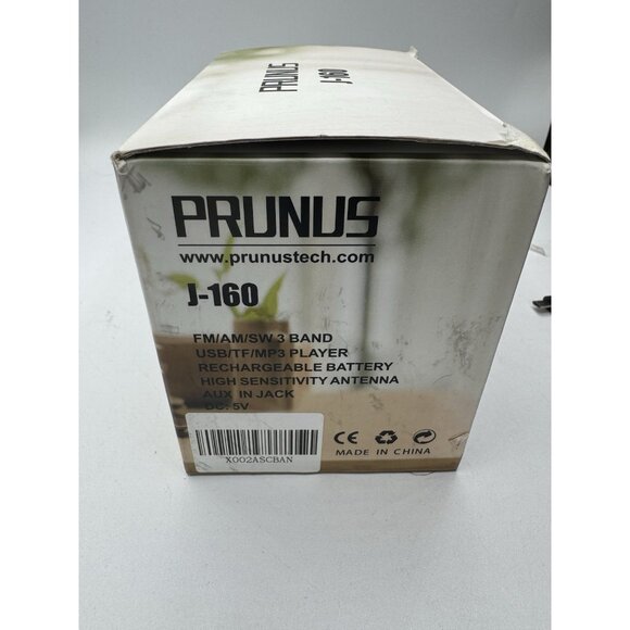 PRUNUS J-160 Small Retro Vintage Radio with Bluetooth, Portable Transistor Radio - Picture 3 of 14